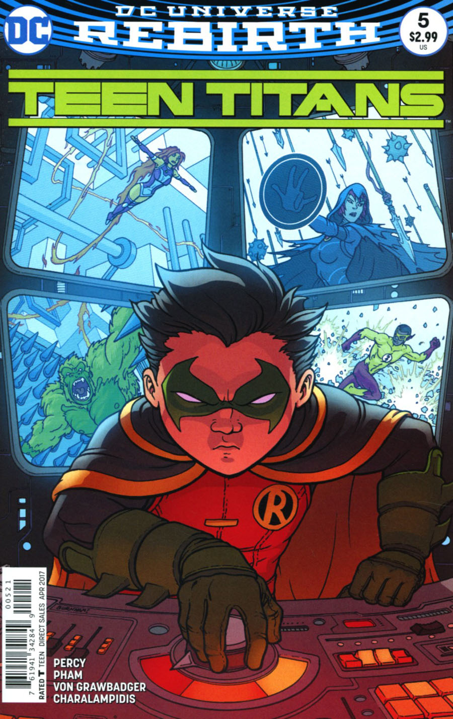 Teen Titans Vol 6 #5 Cover B Variant Chris Burnham Cover