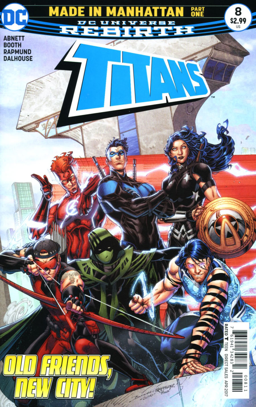 Titans Vol 3 #8 Cover A Regular Brett Booth & Norm Rapmund Cover