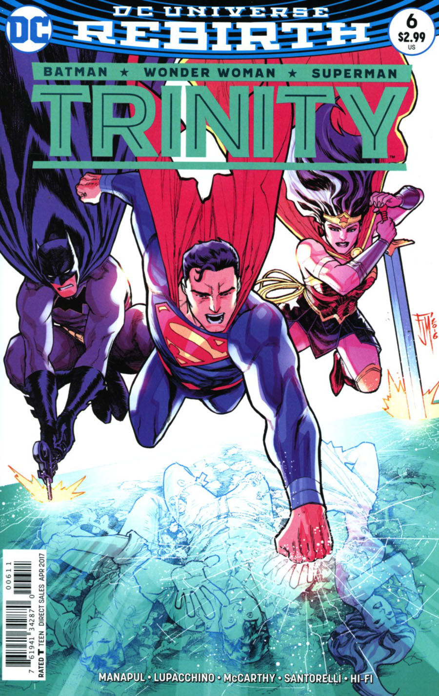 Trinity Vol 2 #6 Cover A Regular Francis Manapul Cover