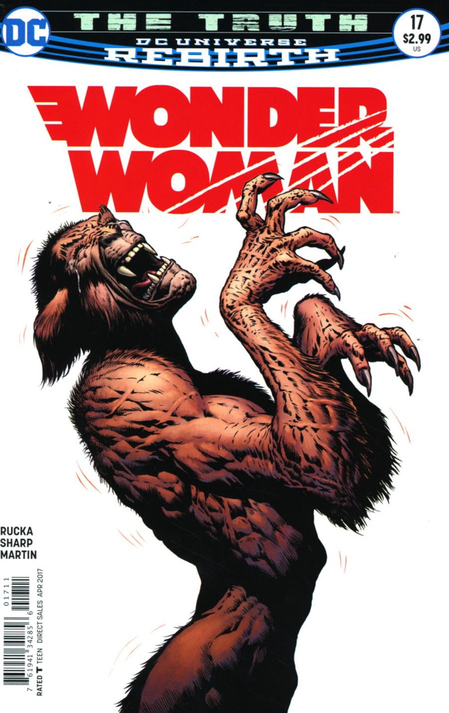 Wonder Woman Vol 5 #17 Cover A Regular Liam Sharp Cover