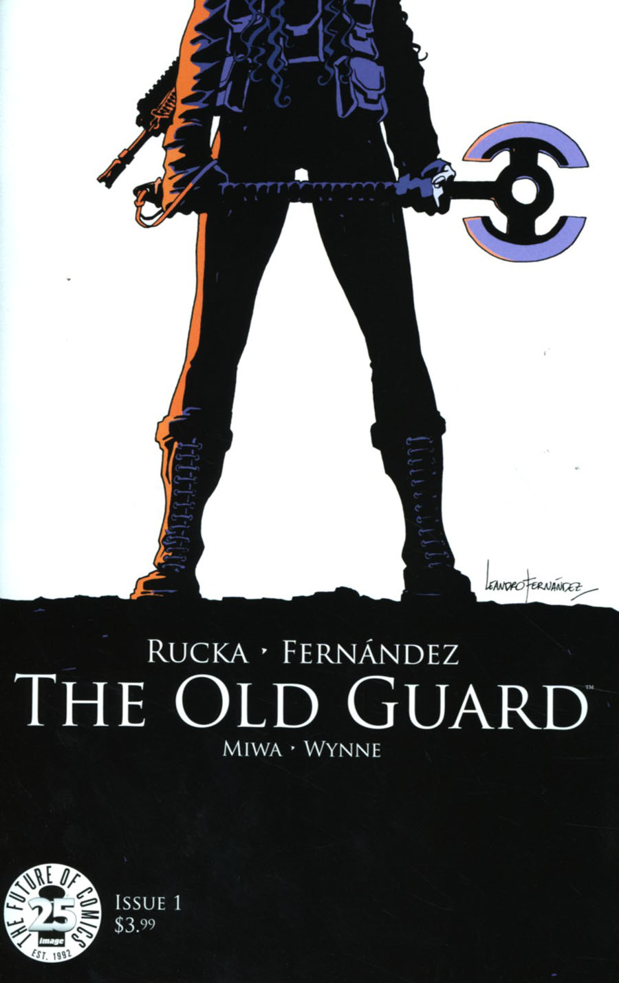 Old Guard #1 Cover A 1st Ptg Regular Leandro Fernandez Cover
