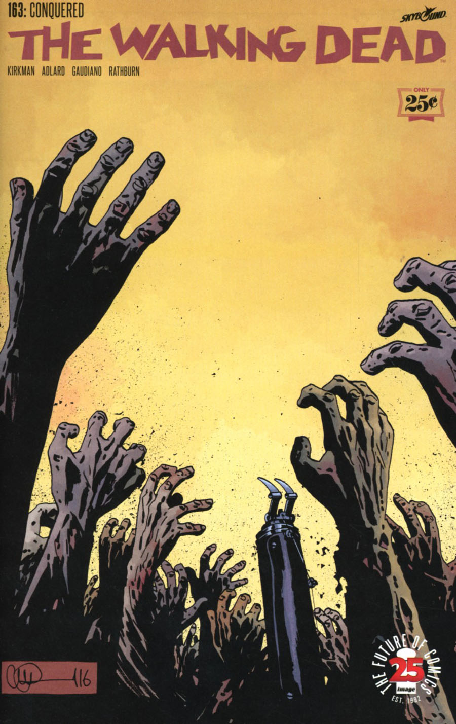 Walking Dead #163 Cover A Regular Charlie Adlard & Dave Stewart Cover