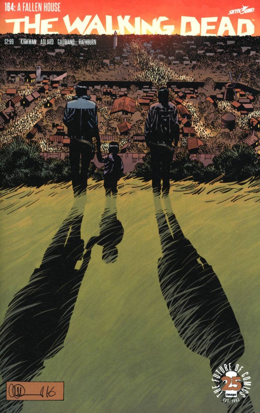 Walking Dead #164 Cover A Regular Charlie Adlard & Dave Stewart Cover