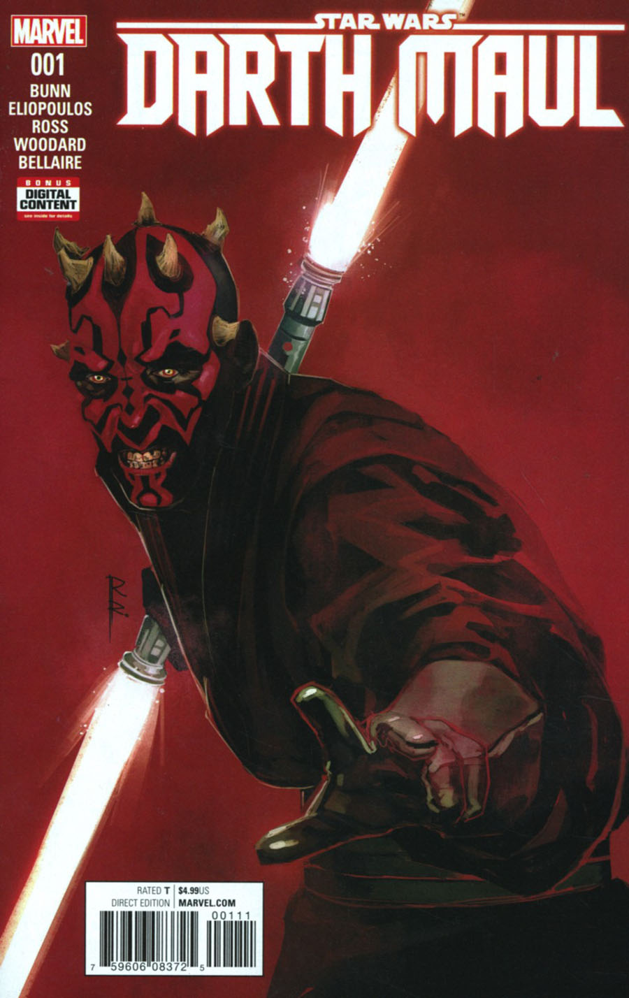 Star Wars Darth Maul #1 Cover A 1st Ptg Regular Rod Reis Cover