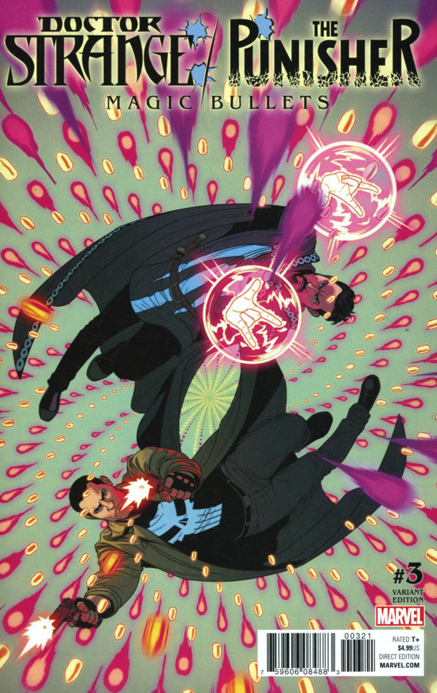 Doctor Strange Punisher Magic Bullets #3 Cover B Variant Jamie McKelvie Cover