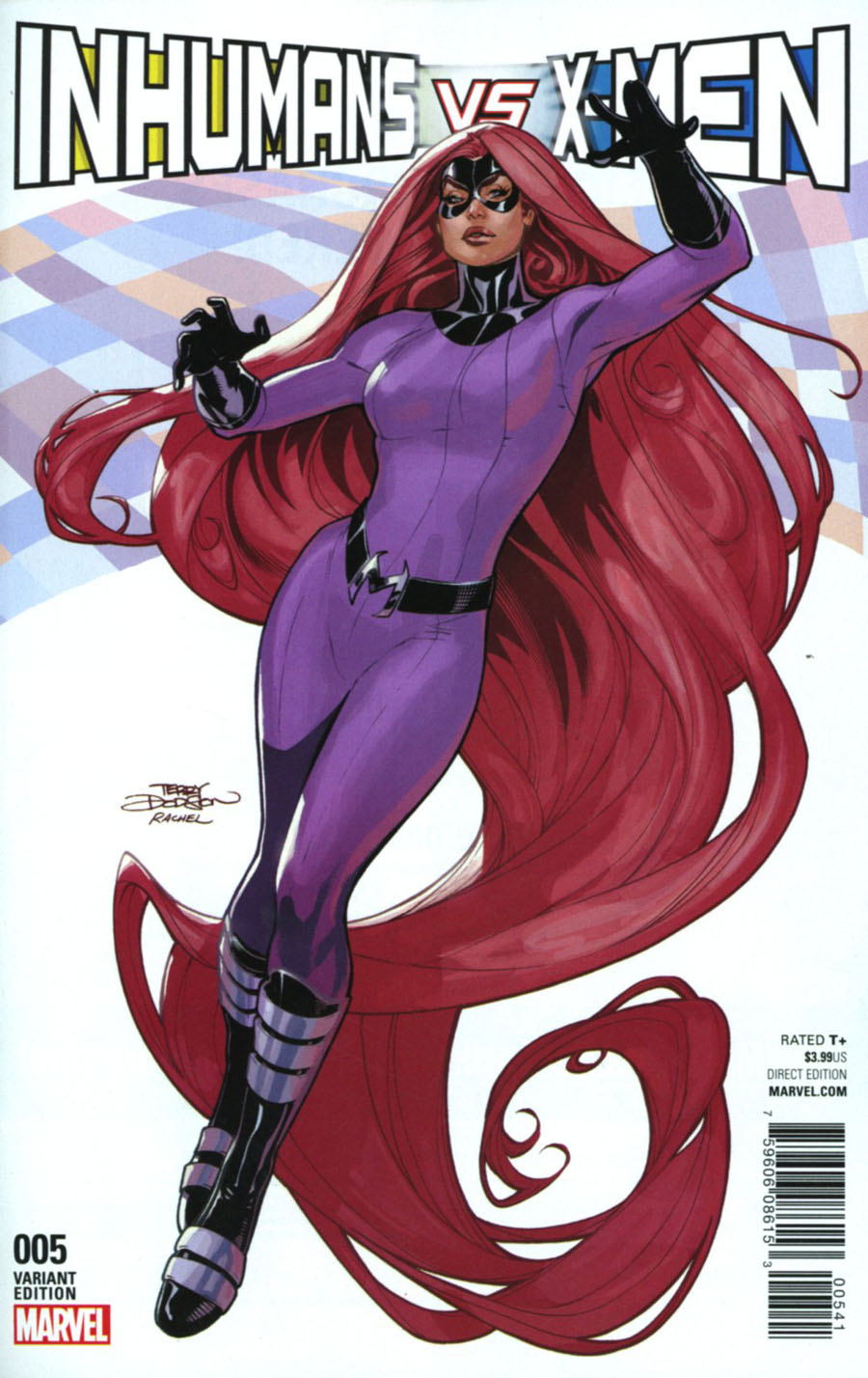 Inhumans vs X-Men #5 Cover C Variant Terry Dodson Inhumans Cover