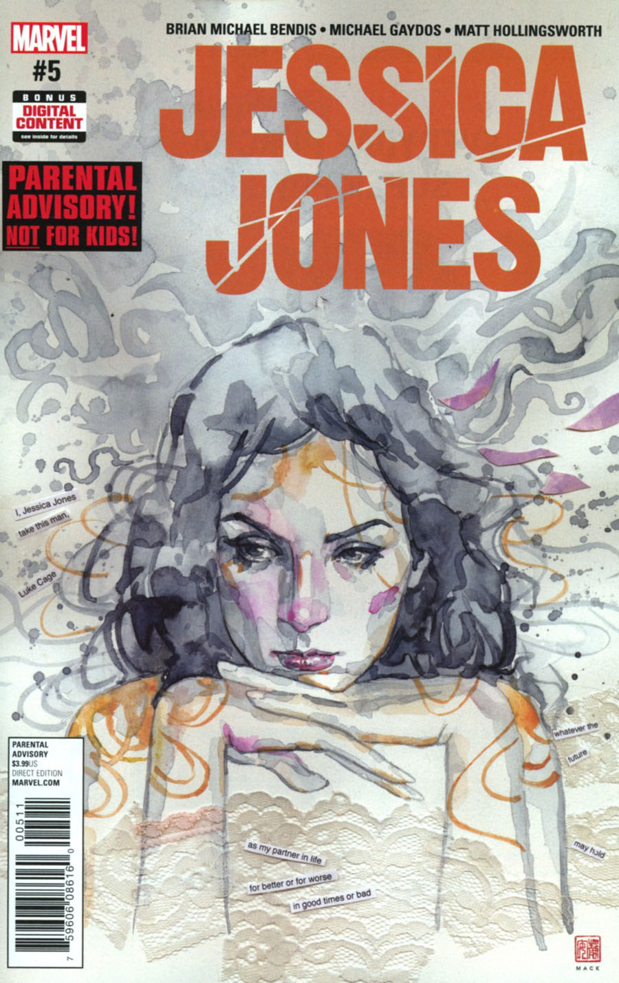 Jessica Jones #5 Cover A Regular David Mack Cover