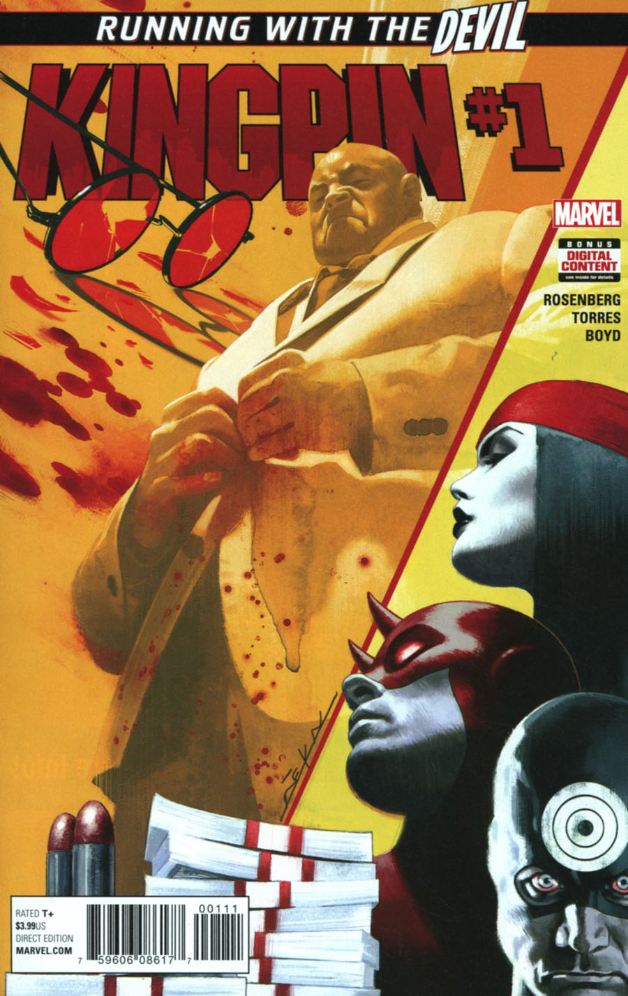 Kingpin Vol 2 #1 Cover A Regular Jeff Dekal Cover