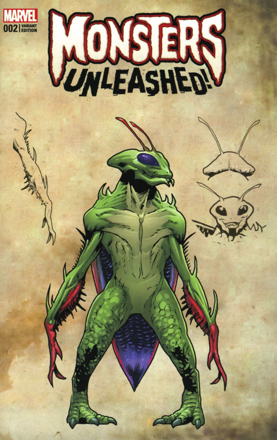 Monsters Unleashed #2 Cover D Variant Leinil Francis Yu Monster Cover