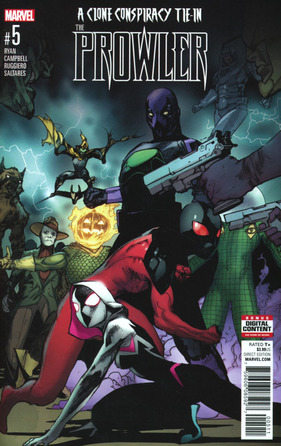 Prowler (Marvel) Vol 2 #5 (Clone Conspiracy Tie-In)
