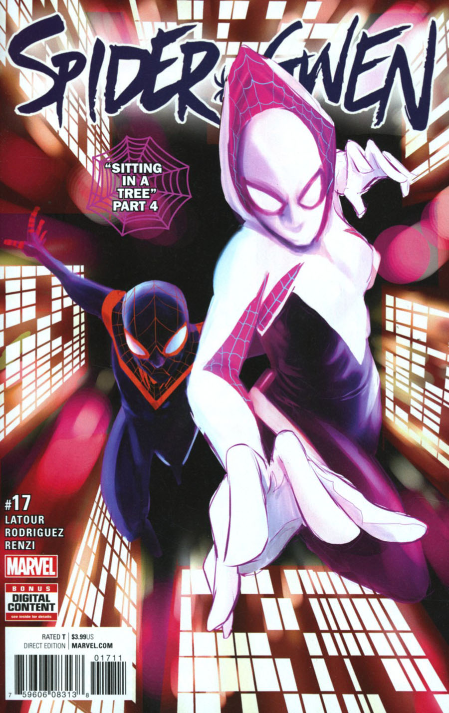 Spider-Gwen Vol 2 #17 Cover A Regular Robbi Rodriguez Cover (Sitting In A Tree Part 4)