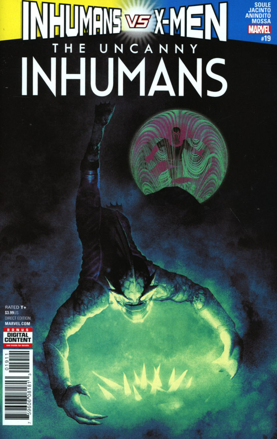Uncanny Inhumans #19 Cover A Regular Frazer Irving Cover (Inhumans vs X-Men Tie-In)
