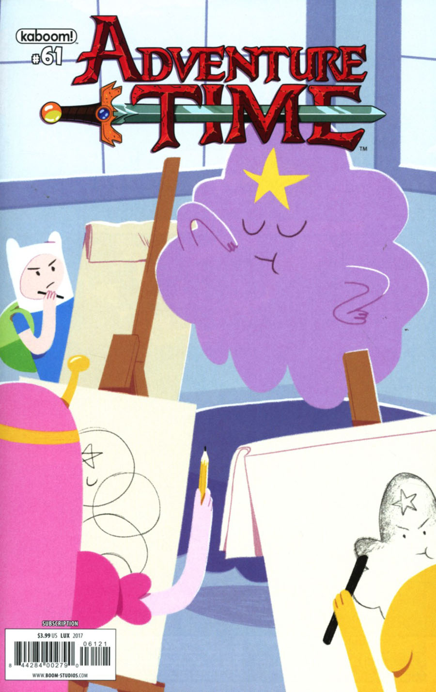 Adventure Time #61 Cover B Variant Erin Lux Subscription Cover