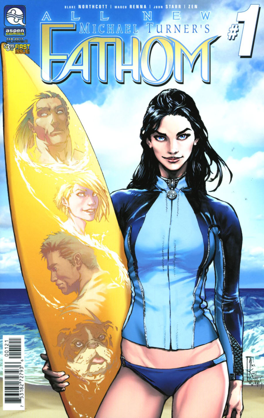 All New Fathom Vol 2 #1 Cover B Variant Alex Konat Cover