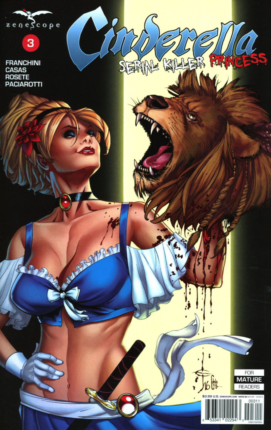 Grimm Fairy Tales Presents Cinderella Serial Killer Princess #3 Cover A Drew Edward Johnson