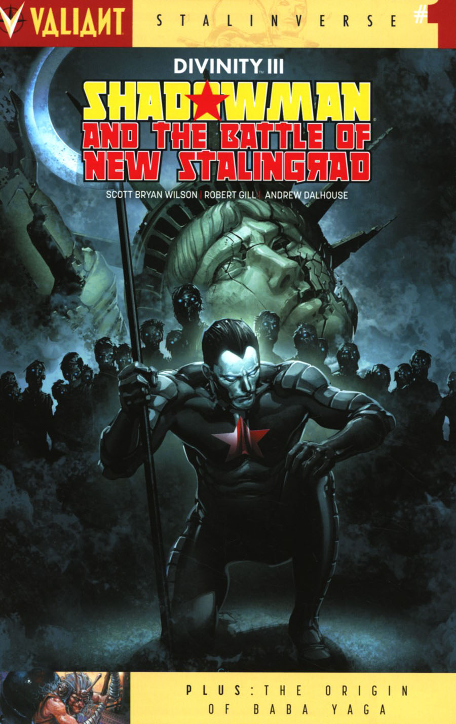 Divinity III Shadowman And The Battle Of New Stalingrad #1 Cover A Regular Clayton Crain Cover