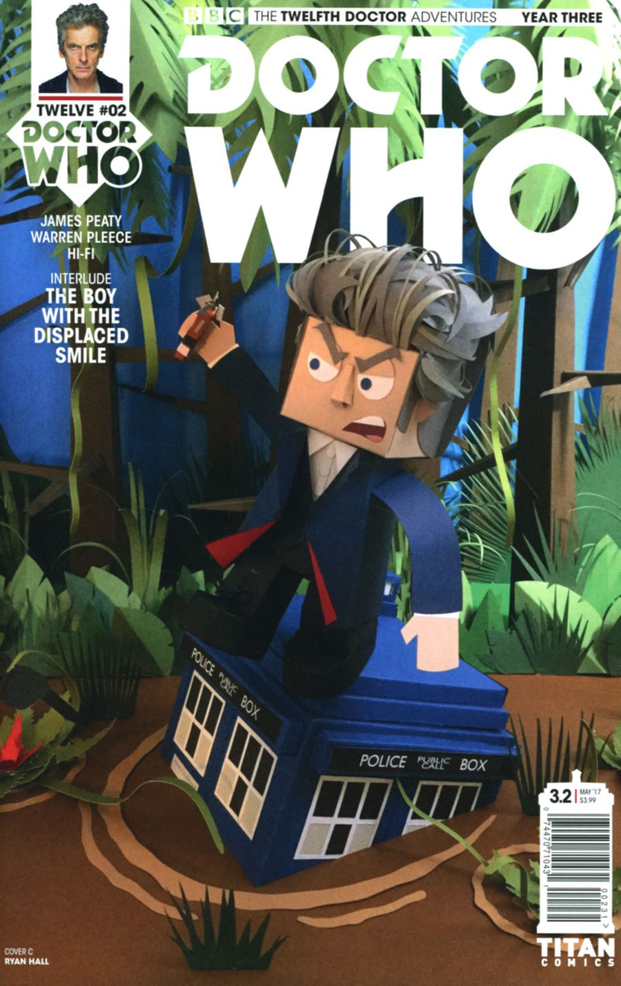 Doctor Who 12th Doctor Year Three #2 Cover C Variant Papercraft Cover