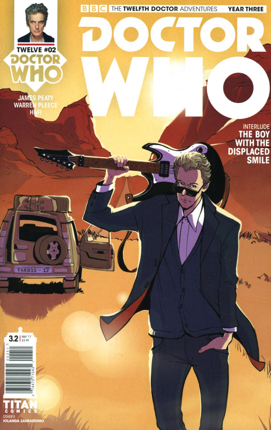 Doctor Who 12th Doctor Year Three #2 Cover E Variant Iolanda Zanfardino Cover