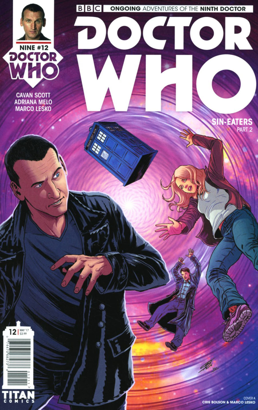 Doctor Who 9th Doctor Vol 2 #12 Cover A Regular Cris Bolson Cover