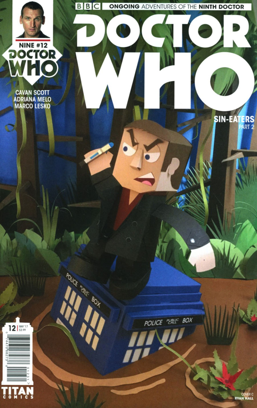 Doctor Who 9th Doctor Vol 2 #12 Cover C Variant Papercraft Cover