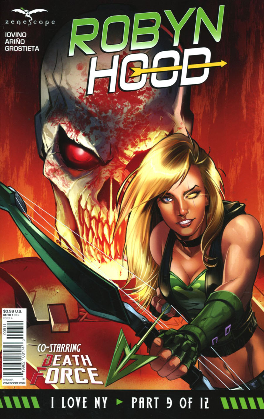 Grimm Fairy Tales Presents Robyn Hood I Love NY #9 Cover A David Lorenzo Riveiro