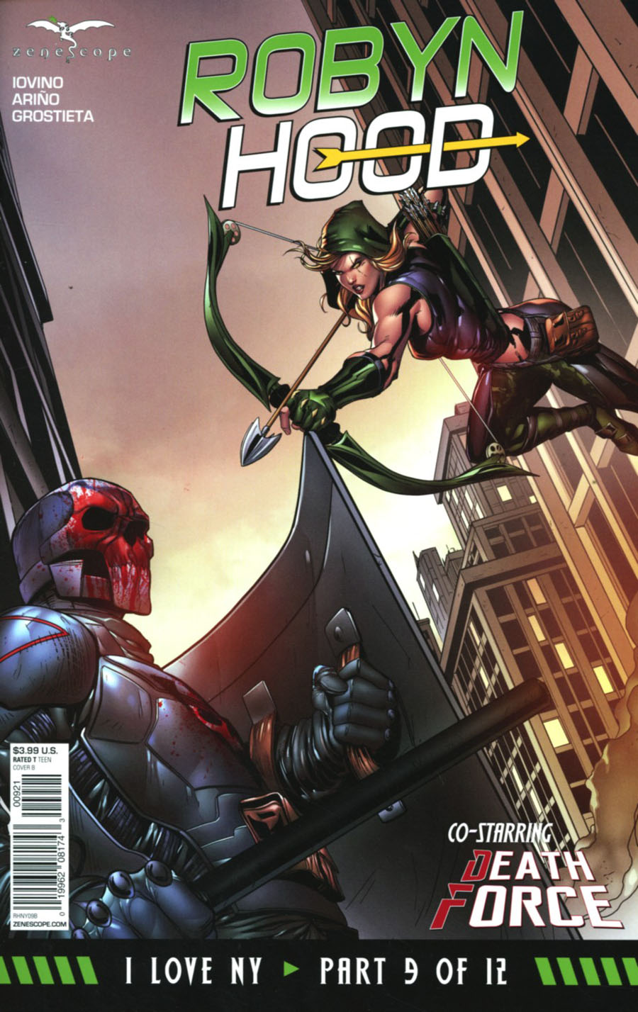 Grimm Fairy Tales Presents Robyn Hood I Love NY #9 Cover B Marc Rosete