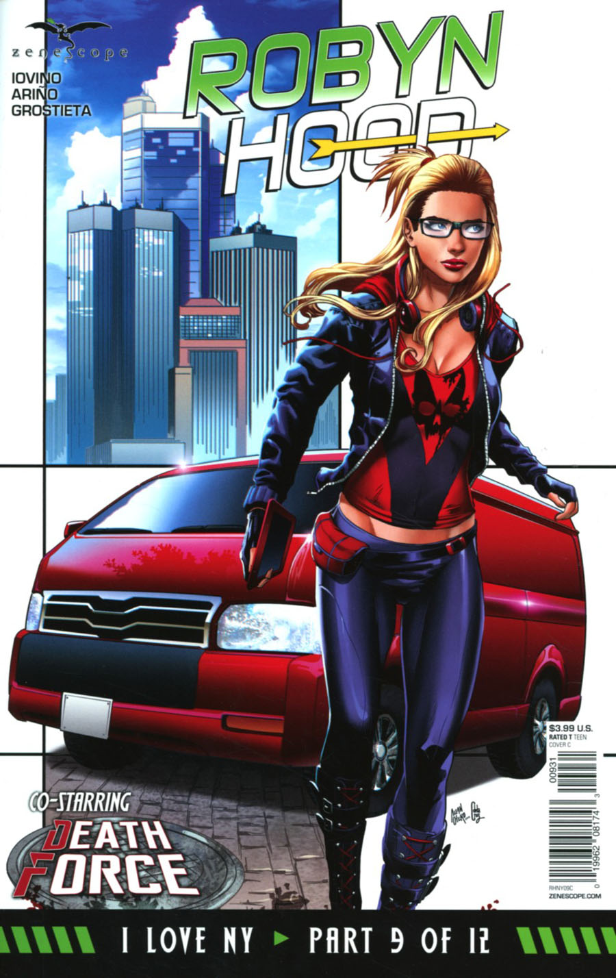 Grimm Fairy Tales Presents Robyn Hood I Love NY #9 Cover C Allan Otero