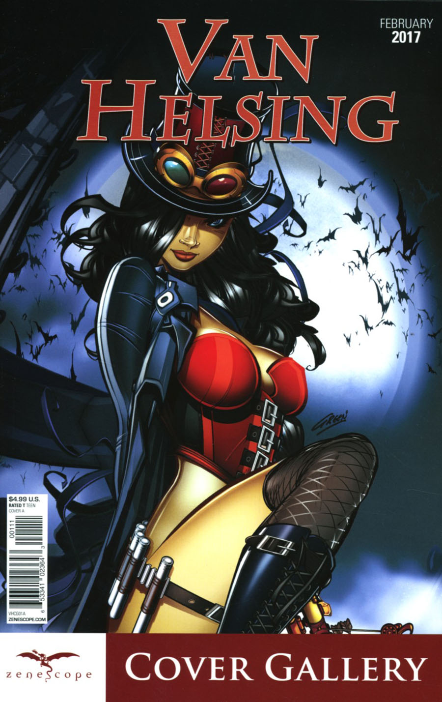 Grimm Fairy Tales Presents Van Helsing Cover Gallery #1 Cover A Paul Green