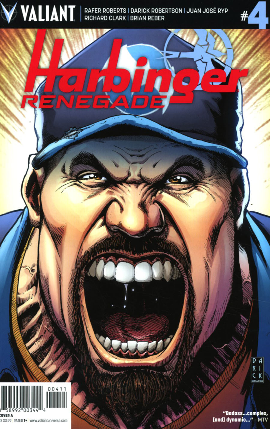 Harbinger Renegade #4 Cover A Regular Darick Robertson Cover