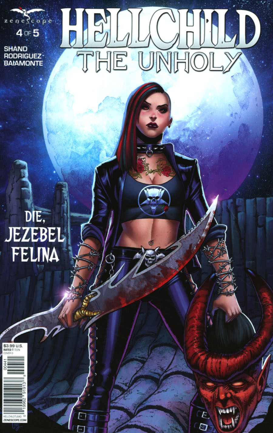 Grimm Fairy Tales Presents Hellchild The Unholy #4 Cover D Sedat Oezgen