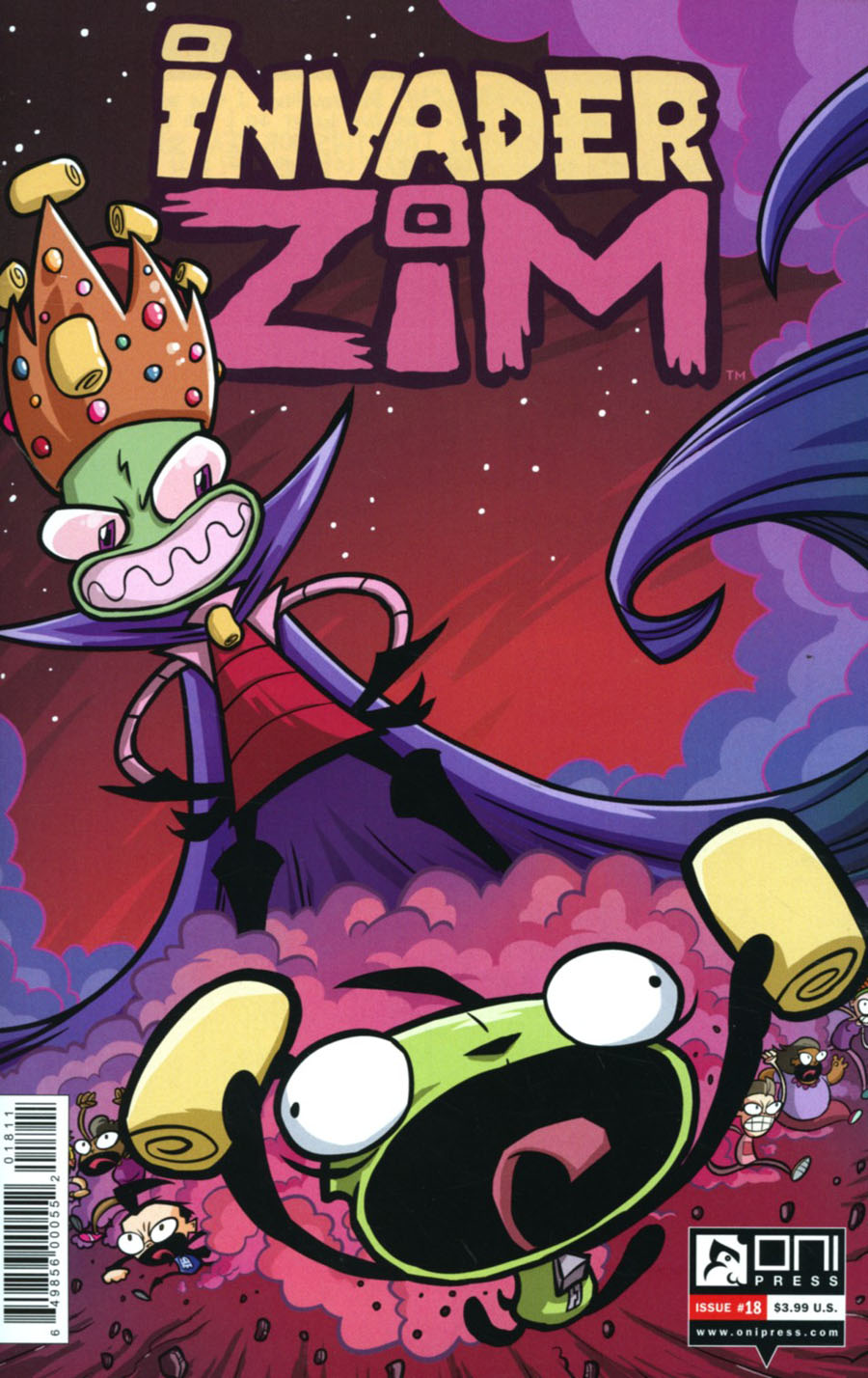 Invader Zim #18 Cover A Regular Warren Wucinich Cover