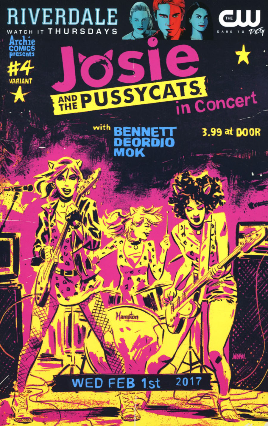 Josie And The Pussycats Vol 2 #4 Cover C Variant Michael Walsh Cover