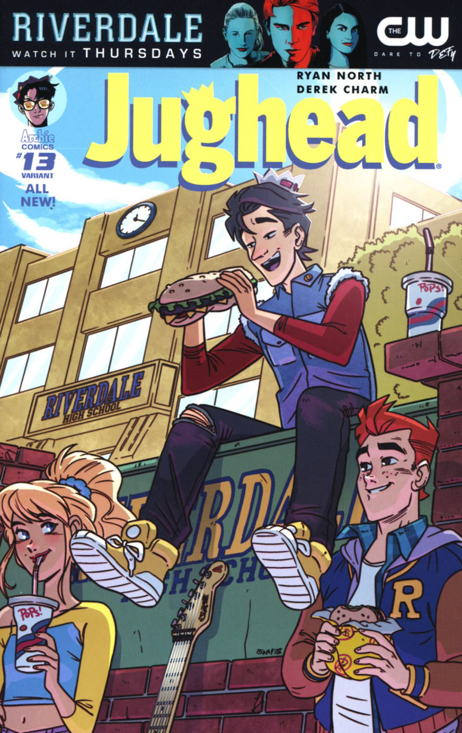 Jughead Vol 3 #13 Cover C Variant Ryan Jampole Cover