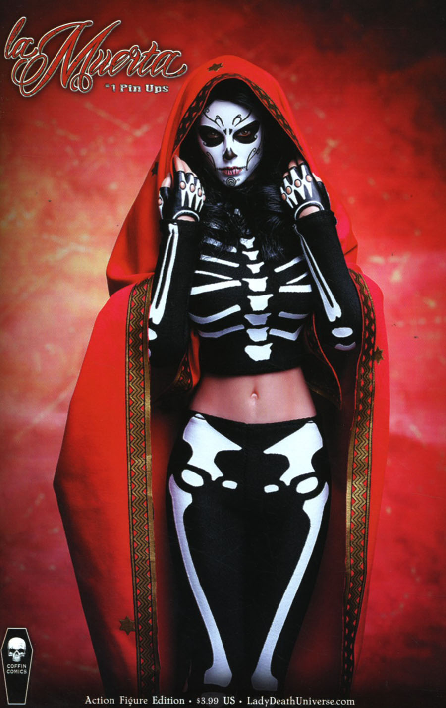 La Muerta Pin Ups One Shot Cover B Variant Action Figure Cover