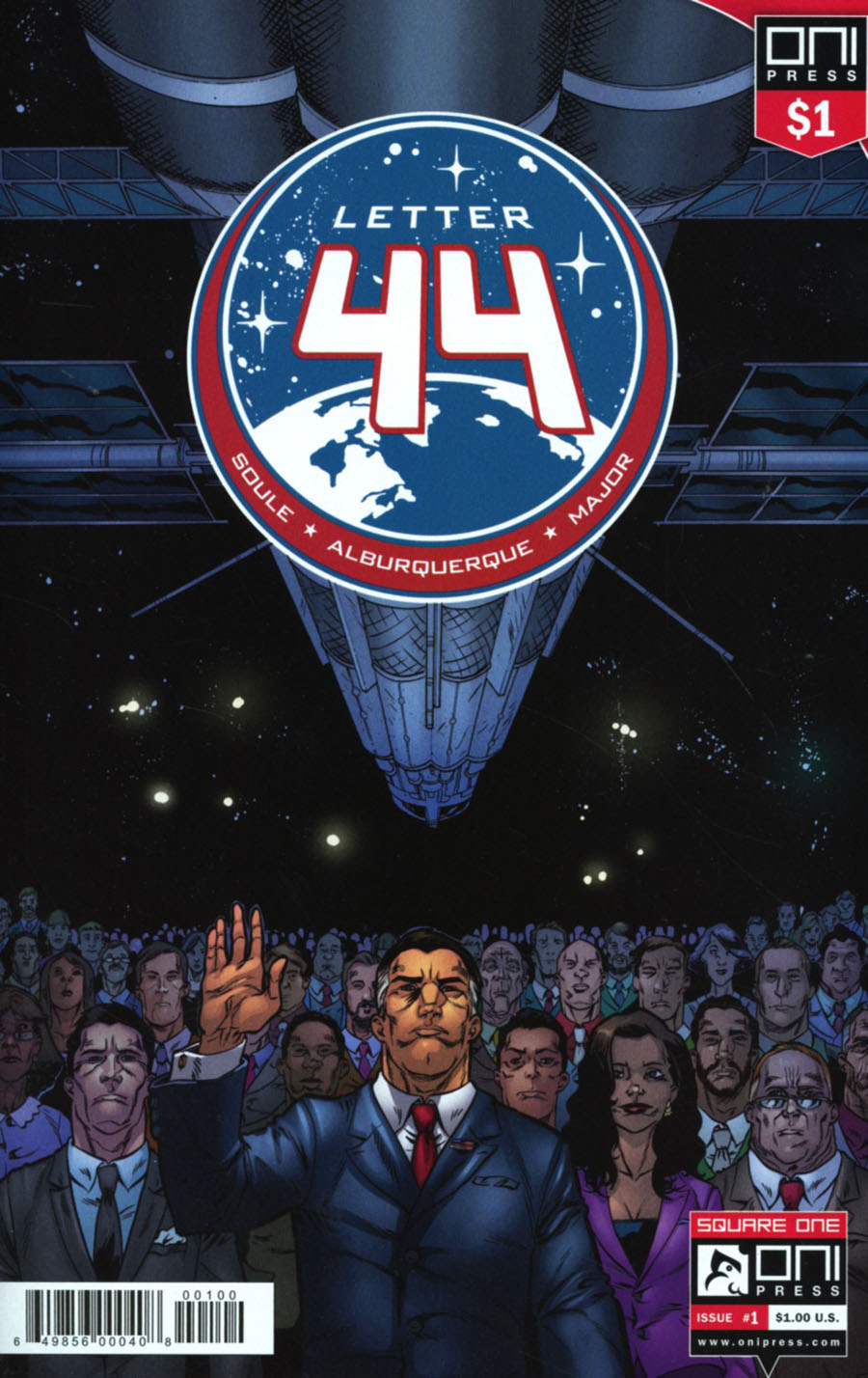 Letter 44 #1 Cover C 1 Dollar Edition