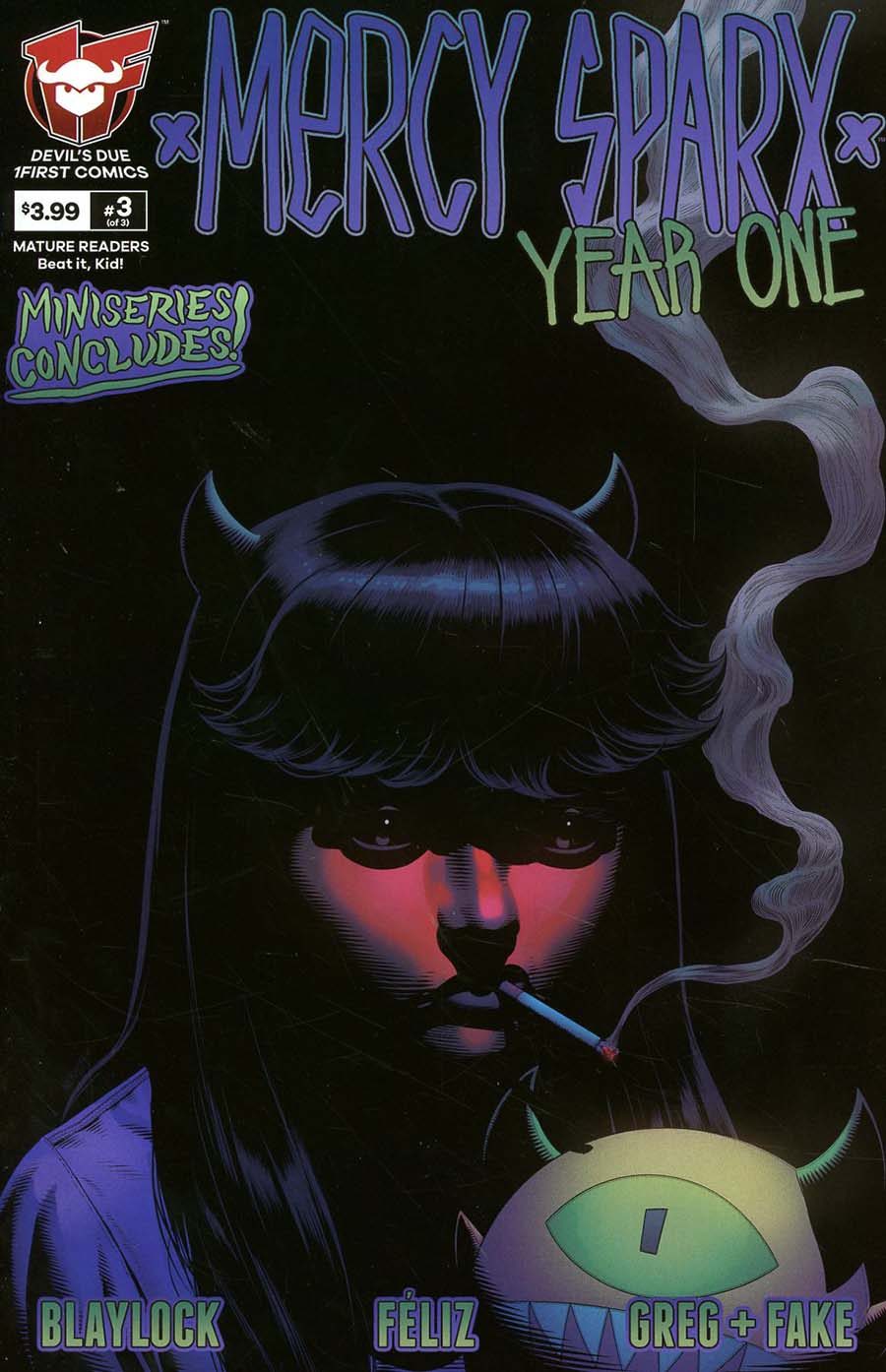 Mercy Sparx Year One #3 Cover A Regular Matt Merhoff Cover