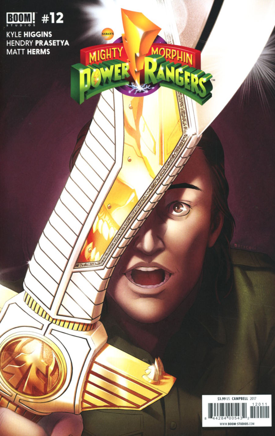 Mighty Morphin Power Rangers (BOOM Studios) #12 Cover A Regular Jamal Campbell Cover
