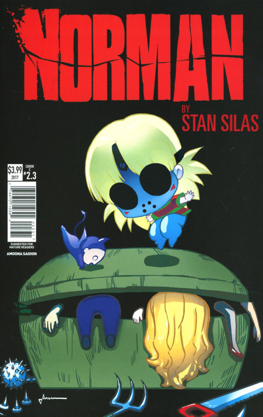 Norman The First Slash #3 Cover C Variant Amoona Saohin Cover