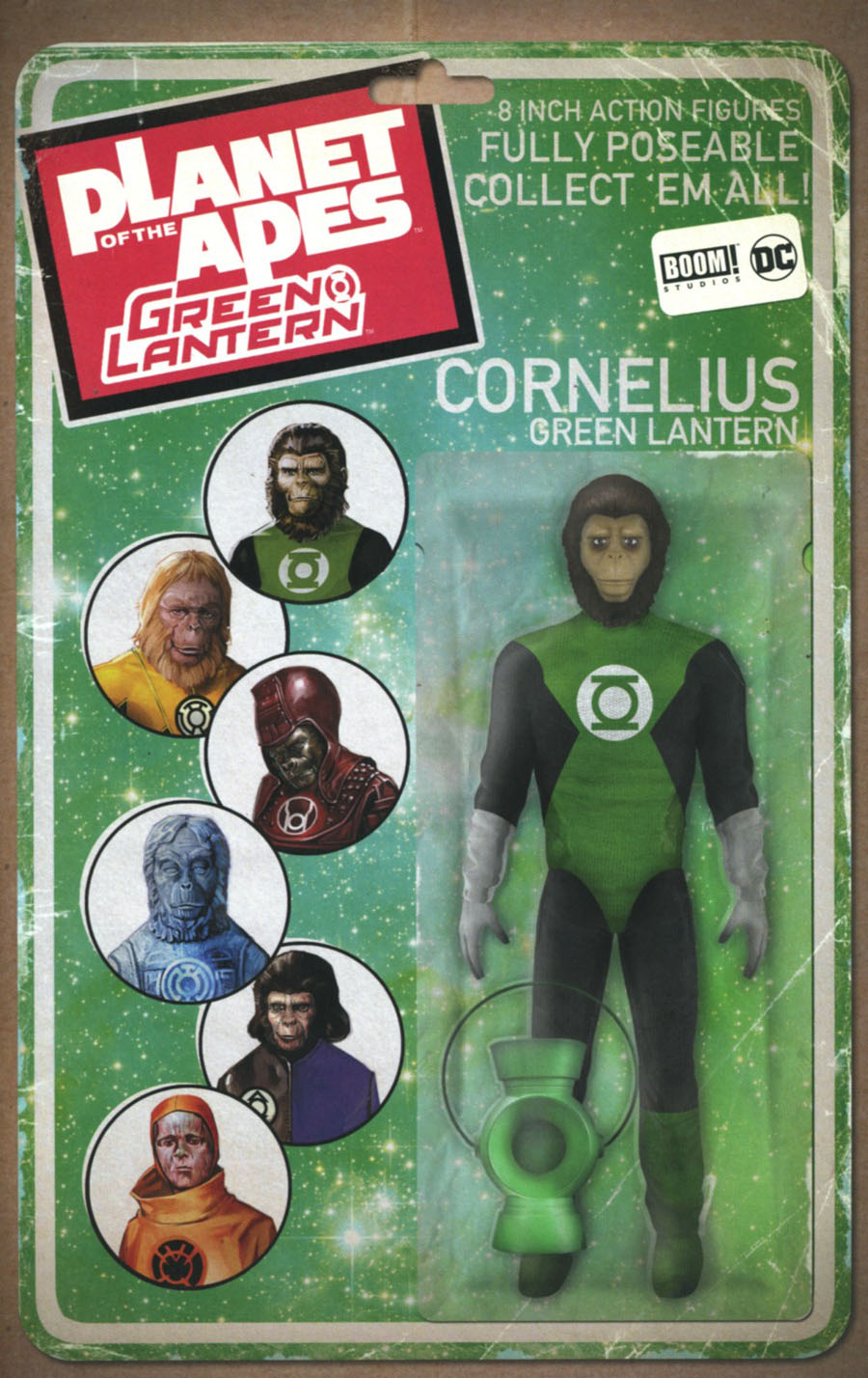 Planet Of The Apes Green Lantern #1 Cover B Variant David Ryan Robinson Vintage Action Figure Cover