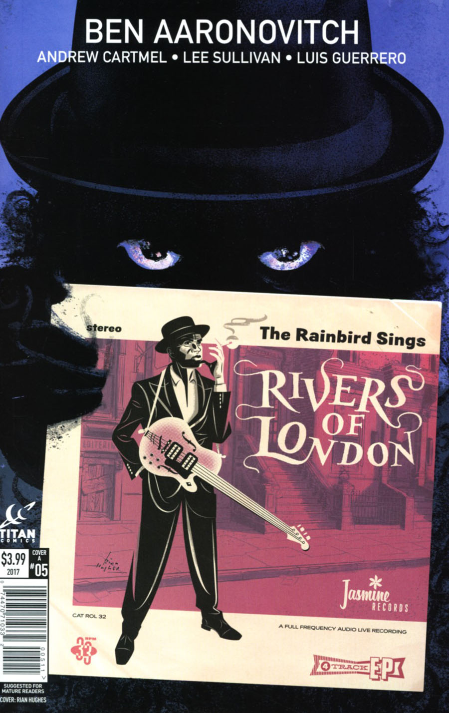 Rivers Of London Black Mould #5 Cover A Regular Rian Hughes Cover