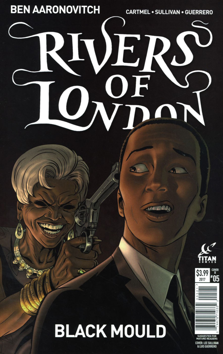 Rivers Of London Black Mould #5 Cover B Variant Lee Sullivan & Luis Guerrero Cover