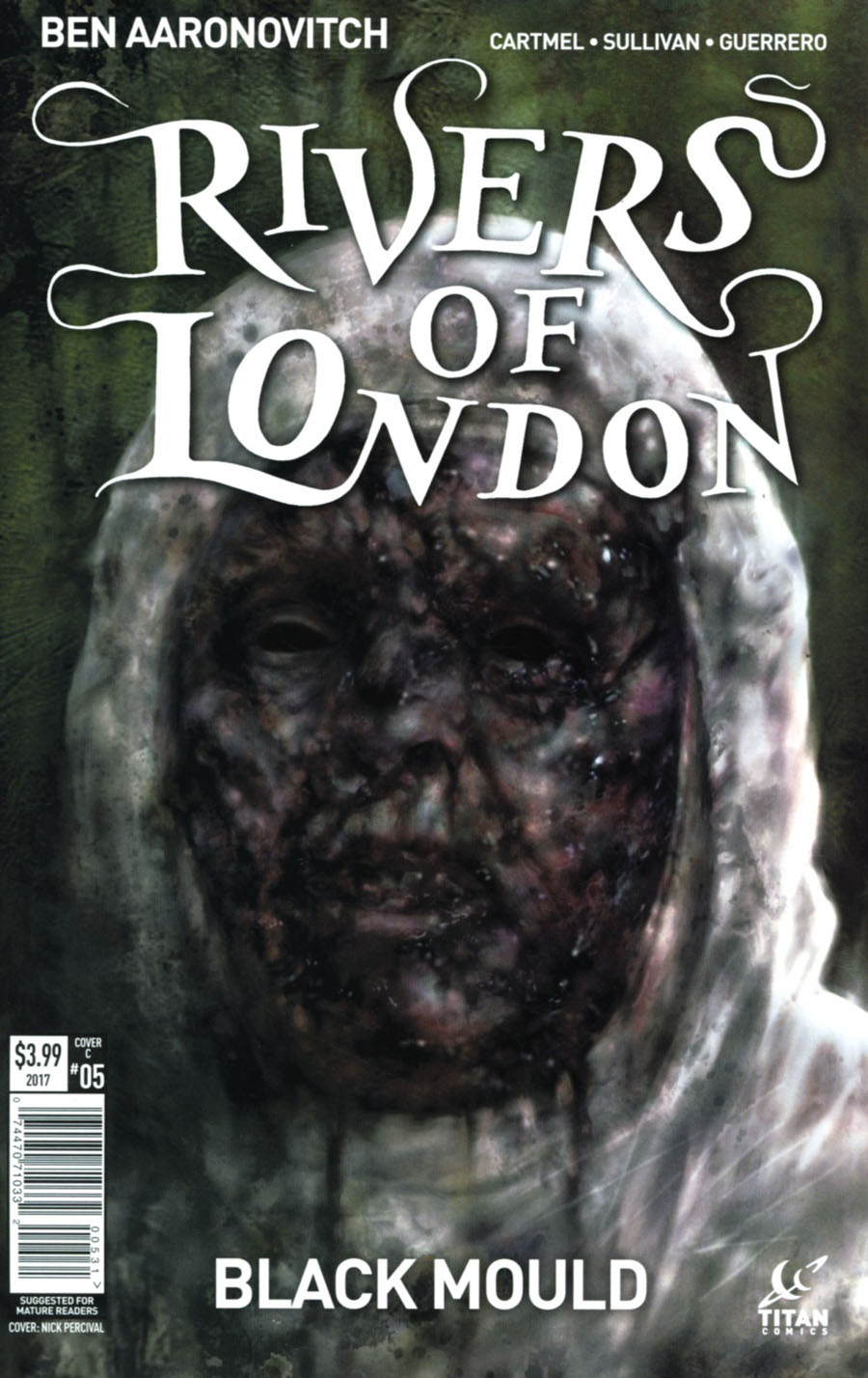 Rivers Of London Black Mould #5 Cover C Variant Nick Percival Cover