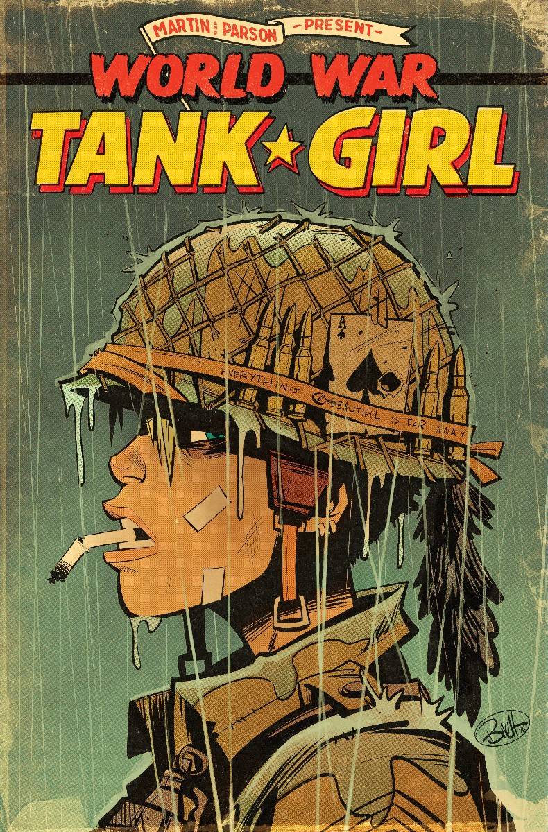 Tank Girl World War Tank Girl #1 Cover A Regular Brett Parson Cover