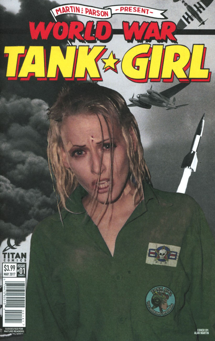 Tank Girl World War Tank Girl #1 Cover D Variant Andrew Robinson Cover