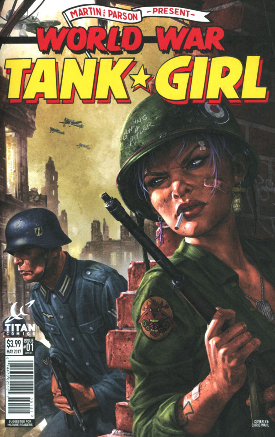 Tank Girl World War Tank Girl #1 Cover E Variant Chris Wahl Cover