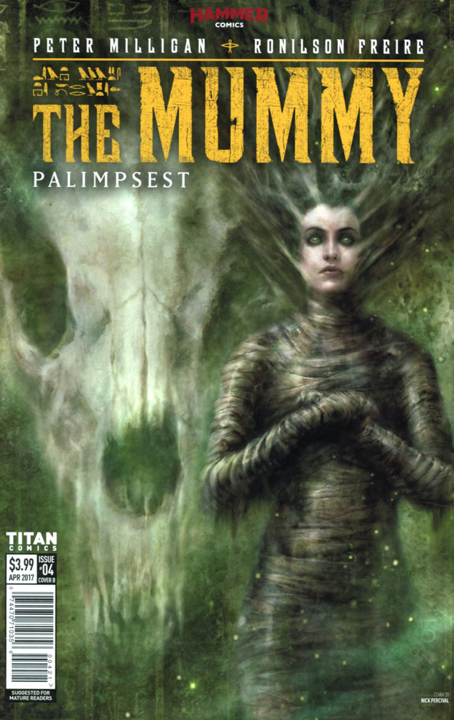 Mummy #4 Cover B Variant Nick Percival Cover