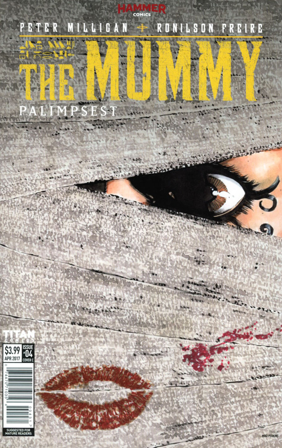 Mummy #4 Cover C Variant Mike Perkins Cover