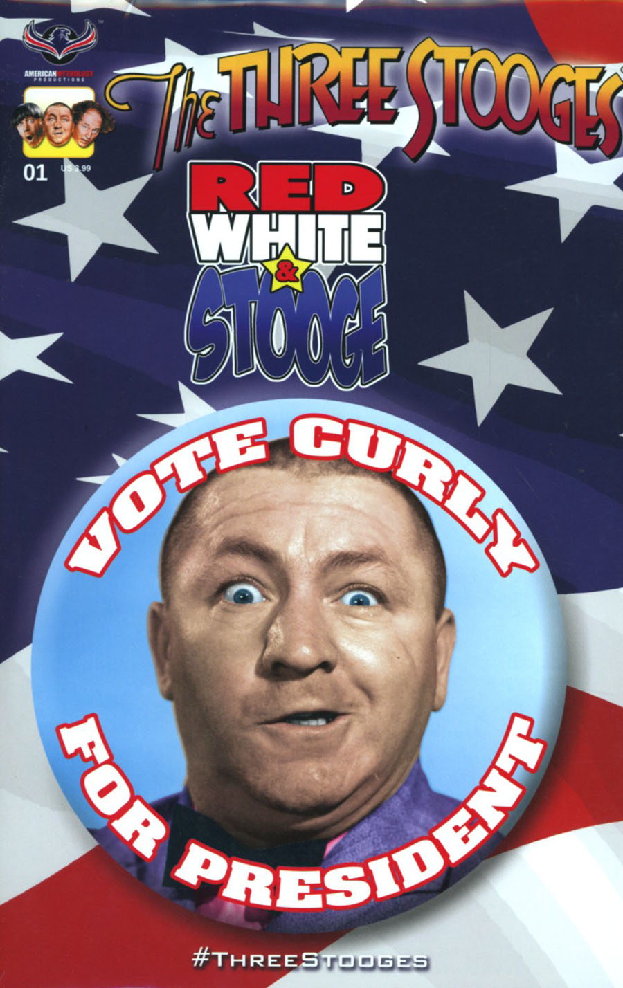 Three Stooges Presidential Pack With Promo Cards