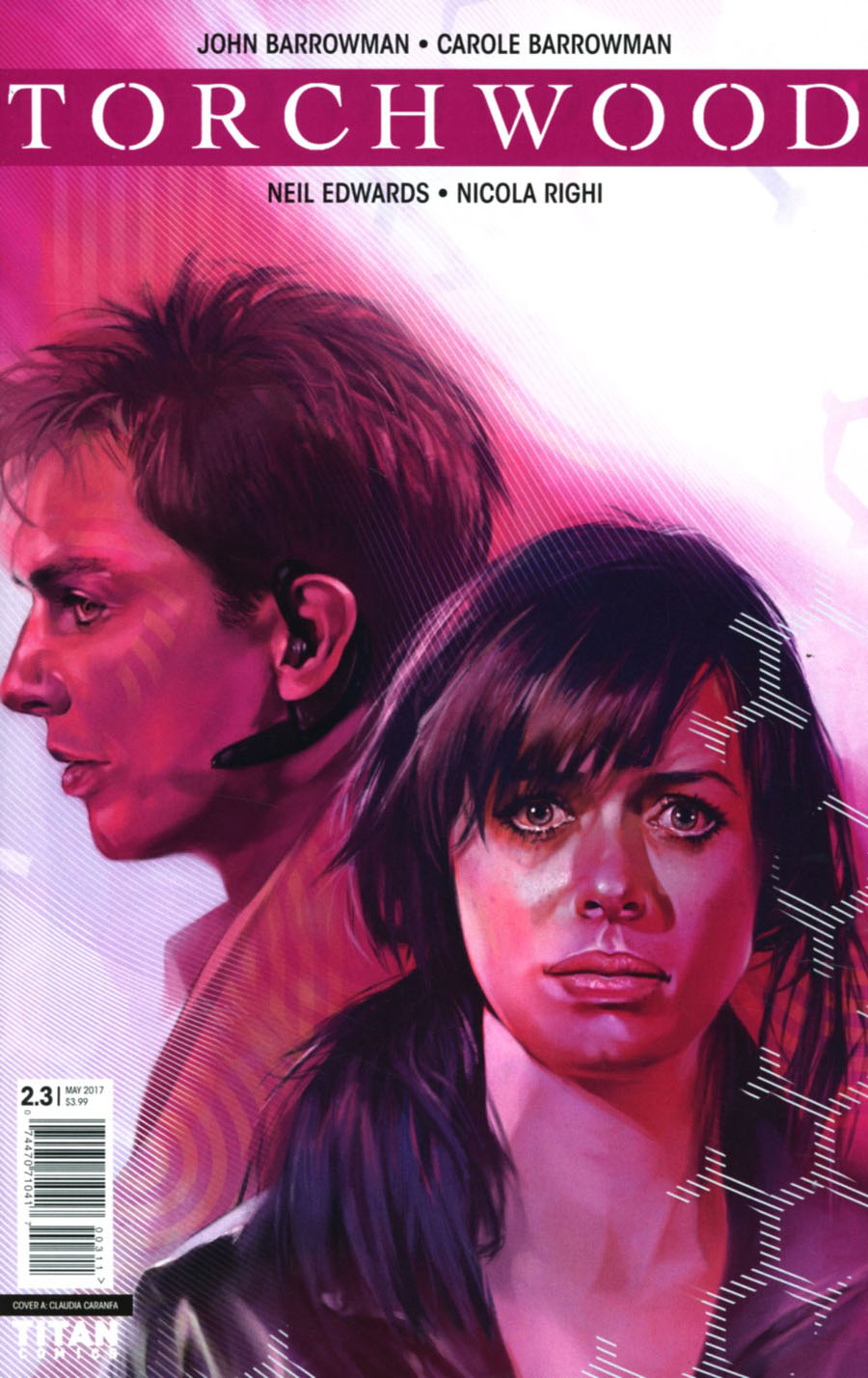 Torchwood Vol 3 #3 Cover A Regular Claudia Caranfa Cover