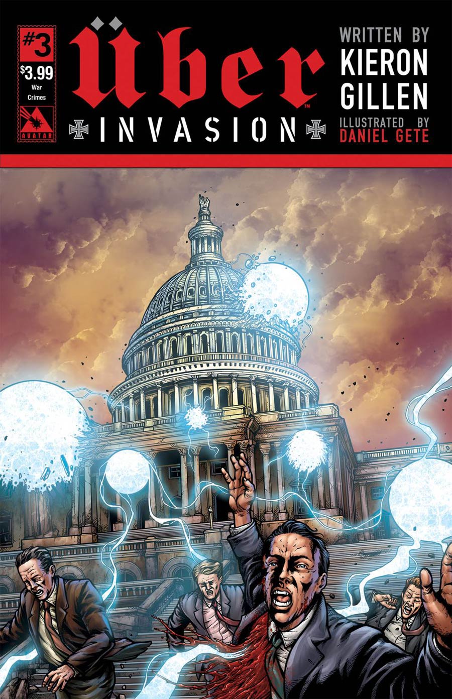 Uber Invasion #3 Cover E War Crimes Cover